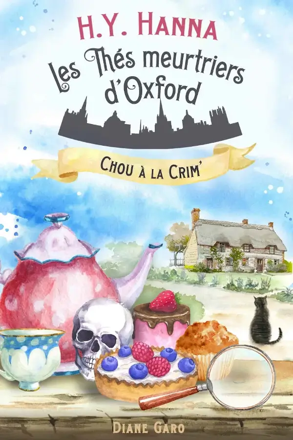 couverture du roman Chou à la crim' - Les thés meurtriers d'Oxford - tome 1