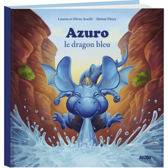 couverture de Azuro le dragon bleu