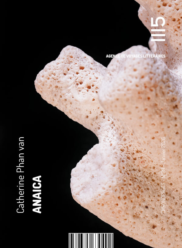 couverture de la nouvelle Anaica, représentant un fragment de corail mort